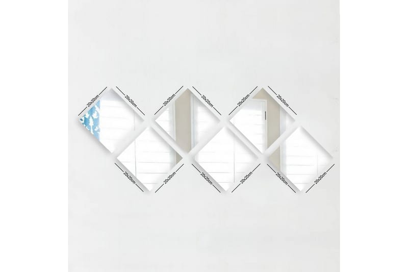 Sarata Spegel - Silver - Inredning - Speglar - Väggspegel