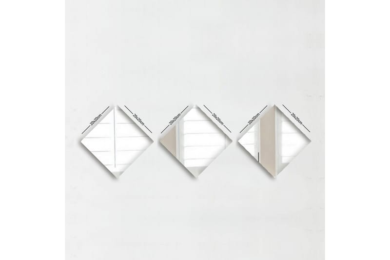 Sarata Spegel - Silver - Väggspegel - Hallspegel