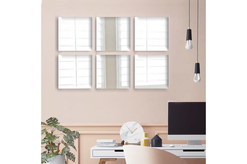 Sarata Spegel - Silver - Inredning - Speglar - Väggspegel