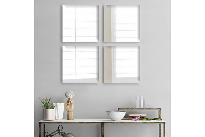 Sarata Spegel - Silver - Inredning - Speglar - Väggspegel