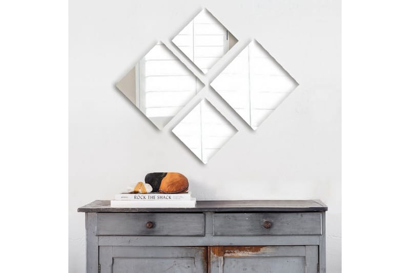 Sarata Spegel - Silver - Inredning - Speglar - Väggspegel