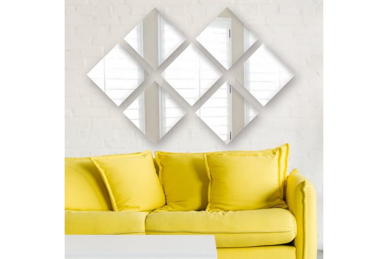 Sarata Spegel - Silver - Inredning - Speglar - Väggspegel