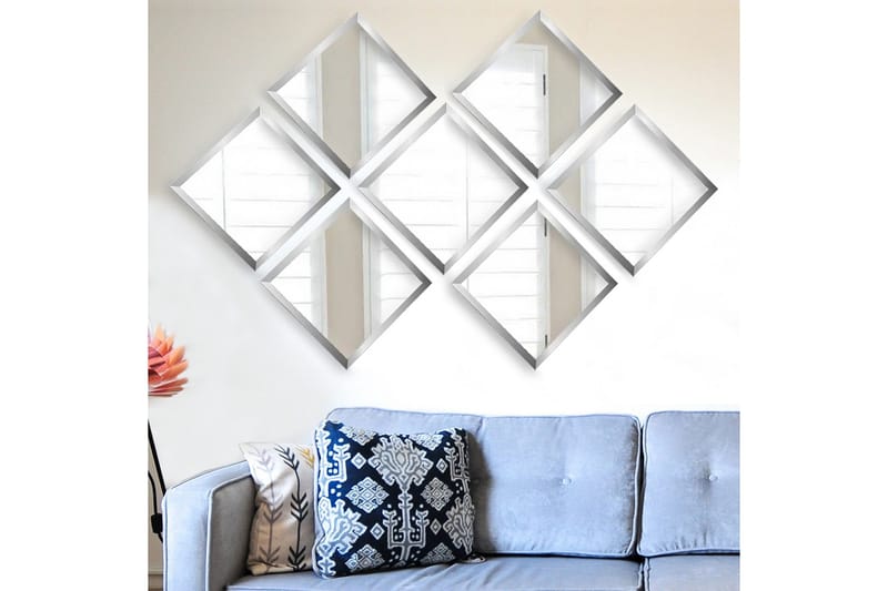 Sarata Spegel - Silver - Inredning - Speglar - Väggspegel