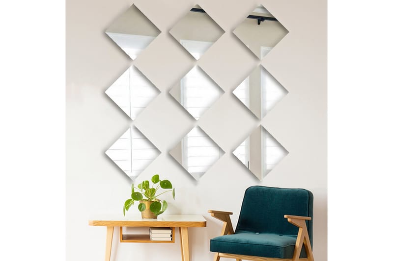 Sarata Spegel - Silver - Inredning - Speglar - Väggspegel