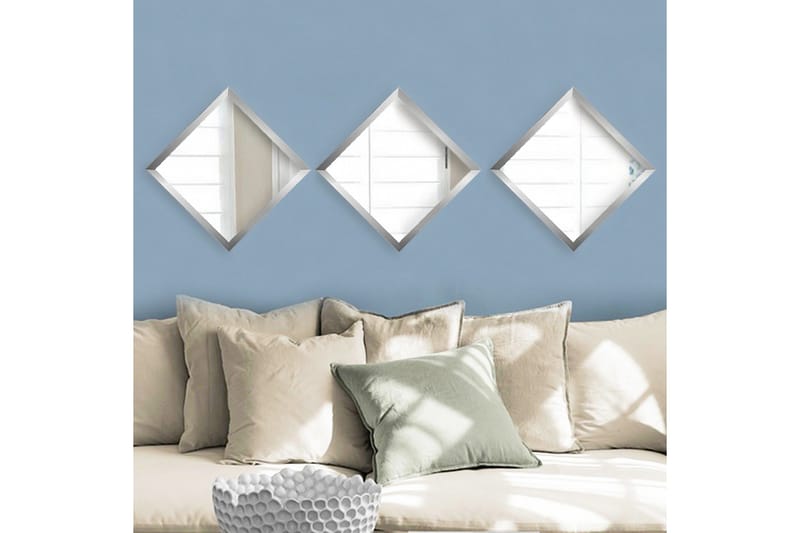 Sarata Spegel - Silver - Inredning - Speglar - Väggspegel