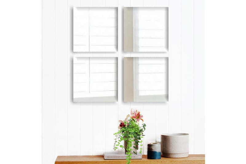 Sarata Spegel - Silver - Inredning - Speglar - Väggspegel