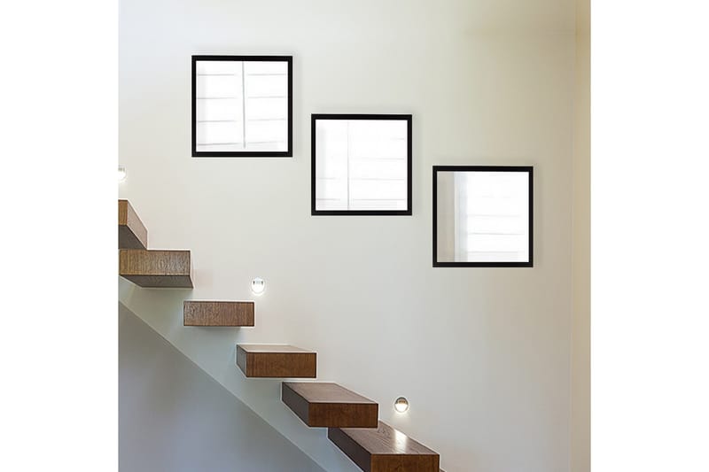 Sarata Spegel - Silver/Svart - Inredning - Speglar - Väggspegel