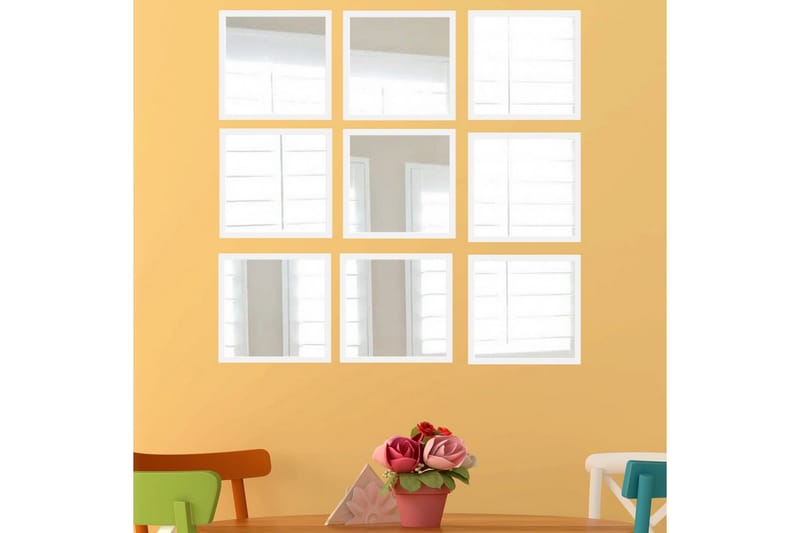 Sarata Spegel - Vit/Silver - Inredning - Speglar - Väggspegel