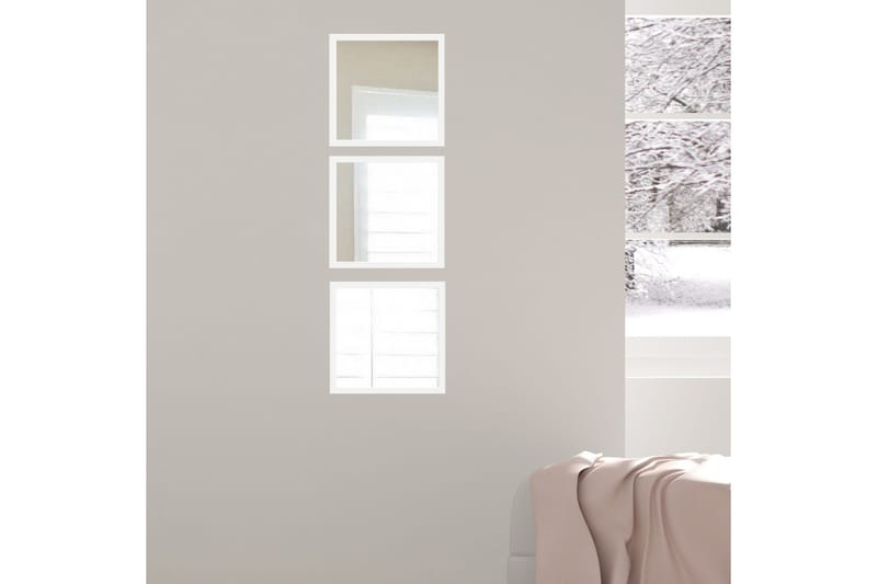 Sarata Spegel - Vit/Silver - Inredning - Speglar - Väggspegel