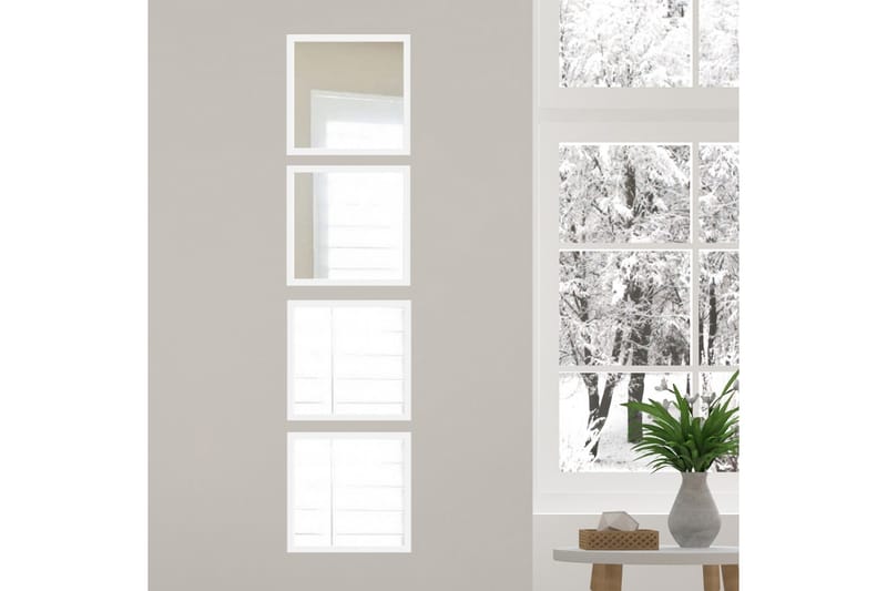 Sarata Spegel - Vit/Silver - Inredning - Speglar - Väggspegel