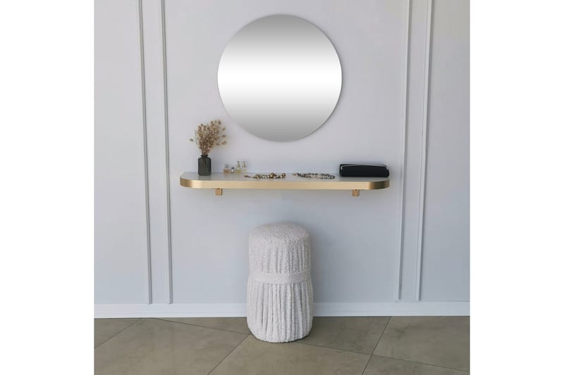 Sesso Spegel 60 cm Rund - Guld - Inredning - Speglar - Väggspegel