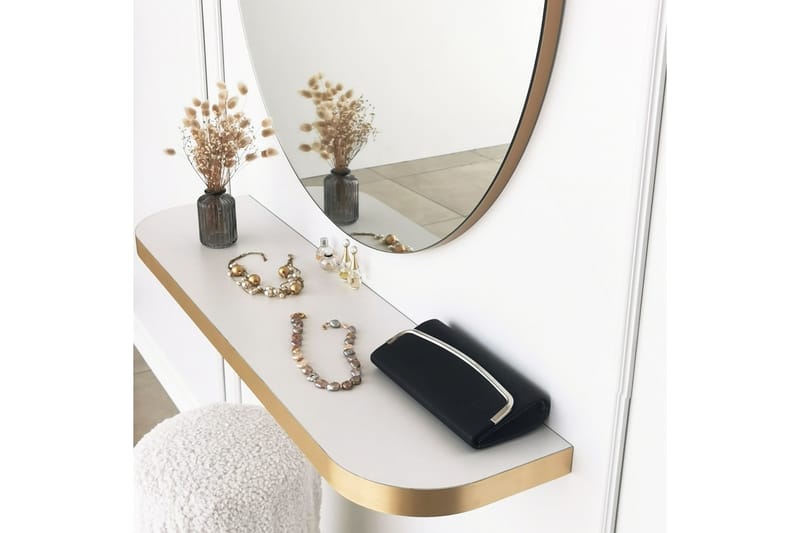 Sesso Spegel 60 cm Rund - Guld - Inredning - Speglar - Väggspegel