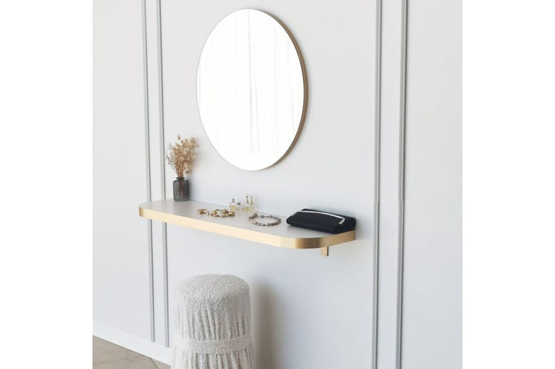 Sesso Spegel 60 cm Rund - Guld - Inredning - Speglar - Väggspegel
