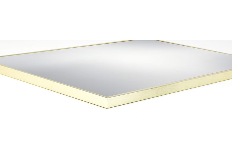 Slim Spegel 35x50 cm - Guld/Aluminium - Inredning - Speglar - Väggspegel