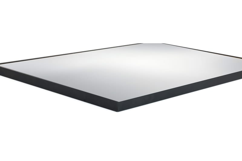 Slim Spegel 35x50 cm - Svart/Aluminium - Väggspegel - Helkroppsspegel - Hallspegel
