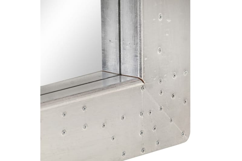 Spegel 110x50 cm metall - Silver - Inredning - Speglar - Väggspegel