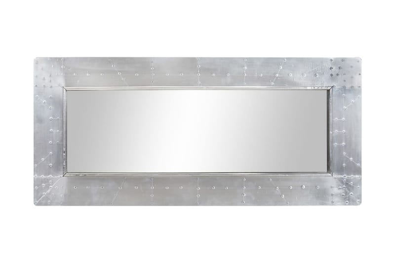 Spegel 110x50 cm metall - Silver - Inredning - Speglar - Väggspegel