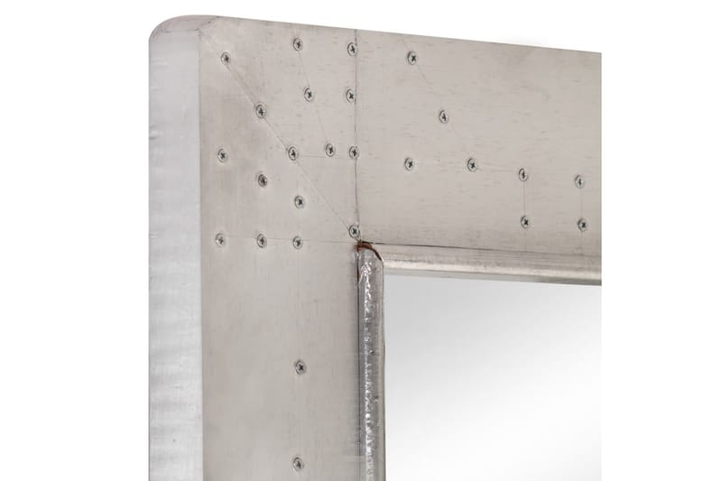 Spegel 110x50 cm metall - Silver - Inredning - Speglar - Väggspegel
