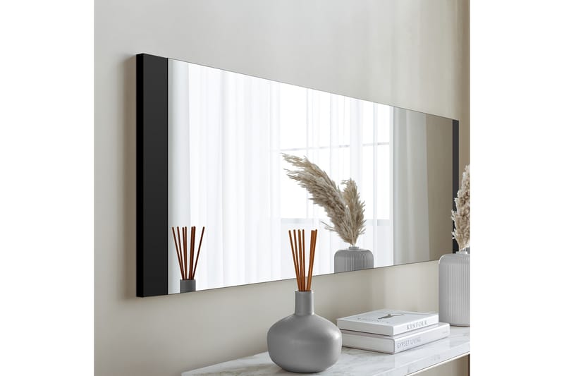 Spegel 40x120 cm - Svart - Inredning - Speglar - Väggspegel