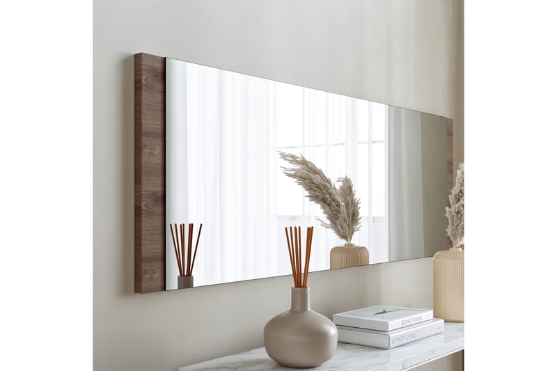 Spegel 40x120 cm - Valnöt - Inredning - Speglar - Väggspegel