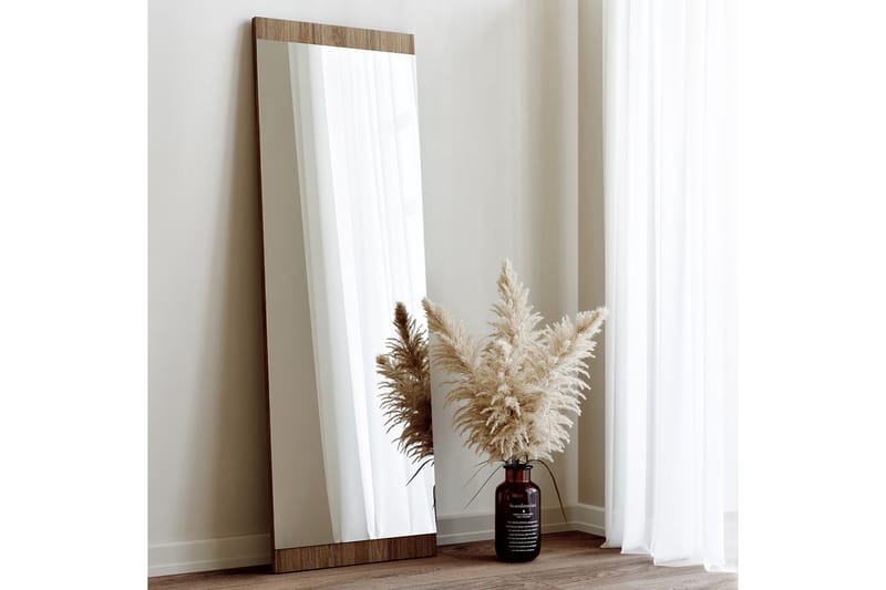 Spegel 40x120 cm - Valnöt - Inredning - Speglar - Väggspegel