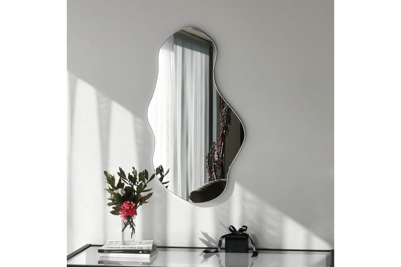 Spegel 40x70 cm - Vit - Inredning - Speglar - Väggspegel