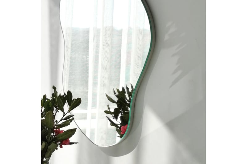 Spegel 40x70 cm - Vit - Inredning - Speglar - Väggspegel