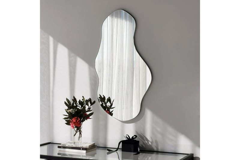 Spegel 40x70 cm - Vit - Inredning - Speglar - Väggspegel