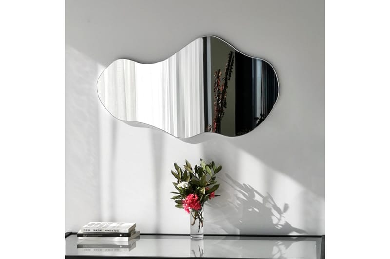 Spegel 40x70 cm - Vit - Inredning - Speglar - Väggspegel