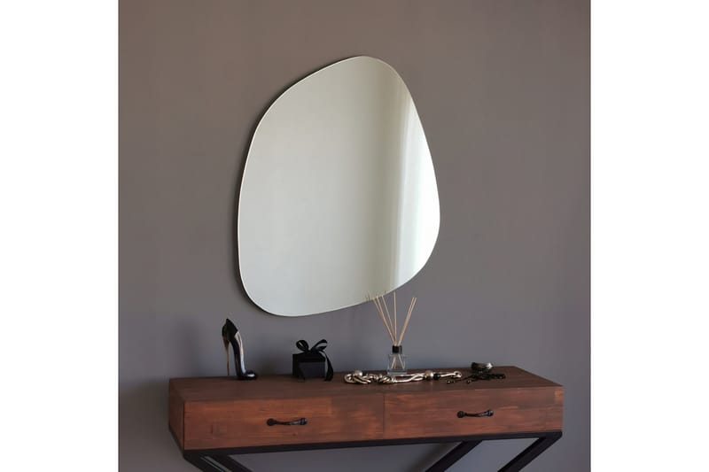 Spegel 58x75 cm - Svart - Inredning - Speglar - Väggspegel