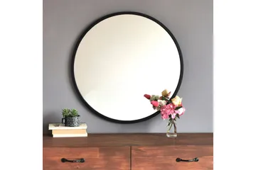 Spegel 60x60 cm - Metall/Svart - Inredning - Speglar - Väggspegel