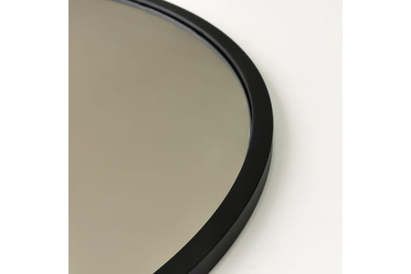 Spegel 60x60 cm - Metall/Svart - Väggspegel - Hallspegel