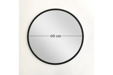 Spegel 60x60 cm - Metall/Svart - Inredning - Speglar - Väggspegel