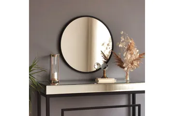 Spegel 60x60 cm - Metall/Svart - Inredning - Speglar - Väggspegel