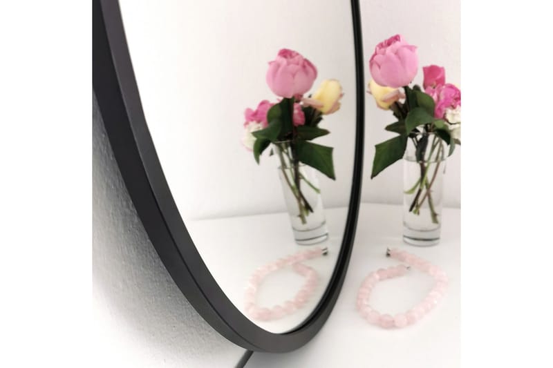 Spegel 60x60 cm - Svart - Inredning - Speglar - Väggspegel