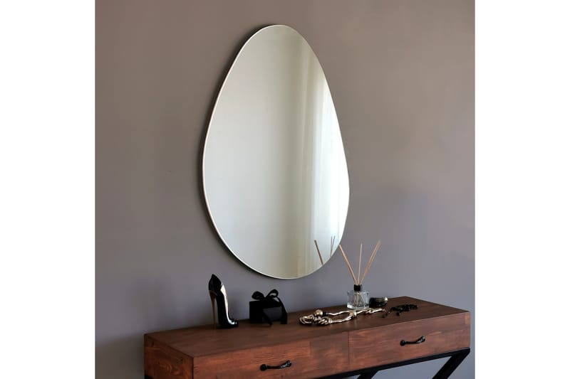 Spegel 60x90 cm - Svart - Inredning - Speglar - Väggspegel
