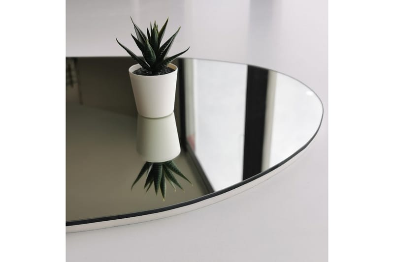 Spegel 60x90 cm - Svart - Väggspegel - Hallspegel