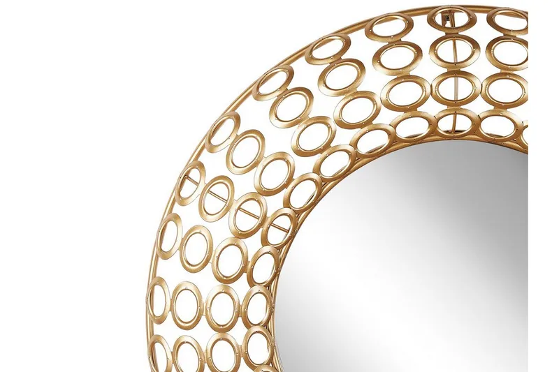 Spegel 80 cm guld BOURDON - Guld - Inredning - Speglar - Väggspegel