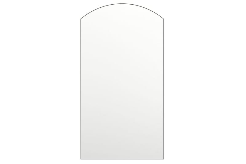 Spegel 90x45 cm glas - Vit - Inredning - Speglar - Väggspegel