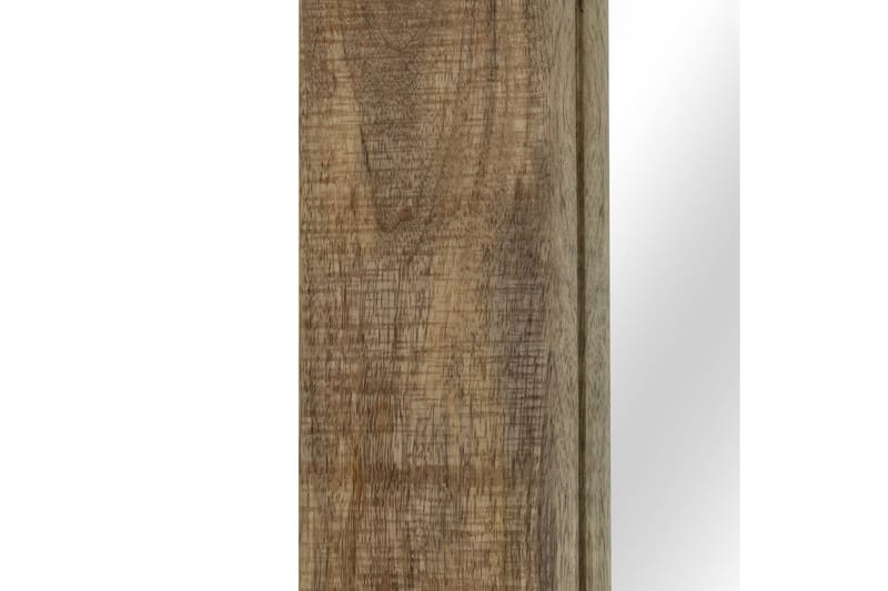 Spegel i massivt mangoträ 50x110 cm - Brun - Inredning - Speglar - Väggspegel