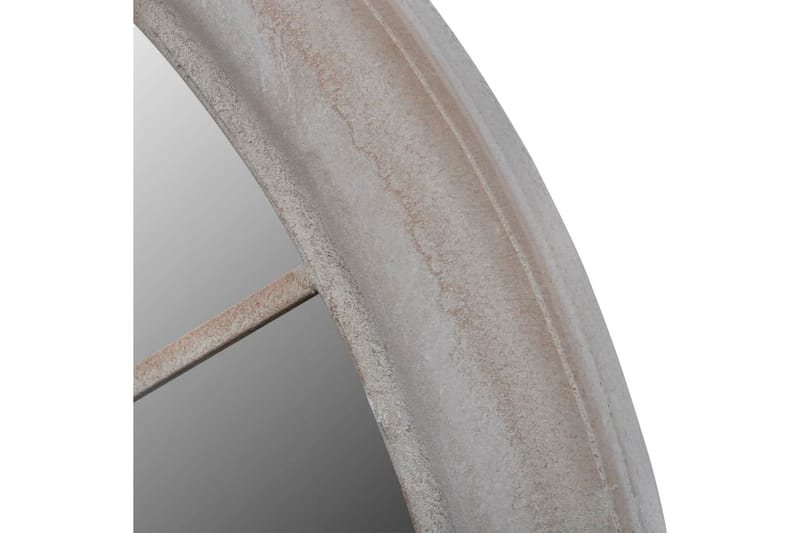 Spegel med lantlig design inom-/utomhus 69x89 cm - Svart - Inredning - Speglar - Väggspegel