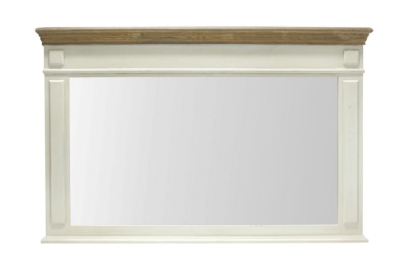 Spegel Samira 107x45x70 cm Antikvit / Brun - Sminkbord med spegel - Sminkbord & toalettbord