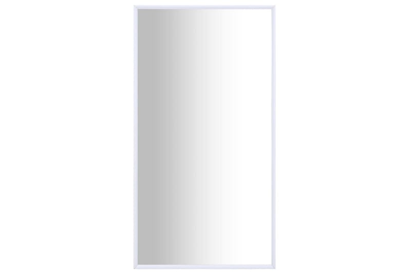 Spegel vit 100x60 cm - Vit - Inredning - Speglar - Väggspegel
