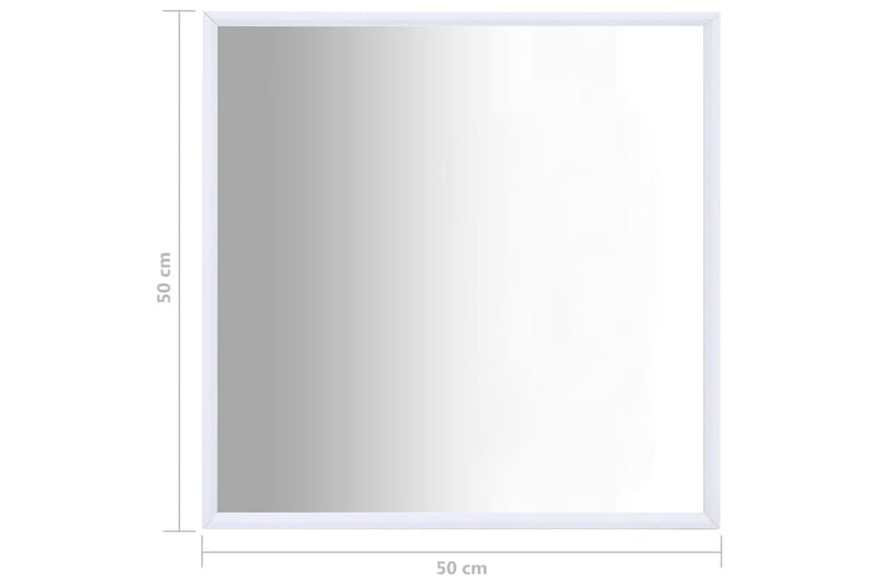 Spegel vit 50x50 cm - Vit - Inredning - Speglar - Väggspegel