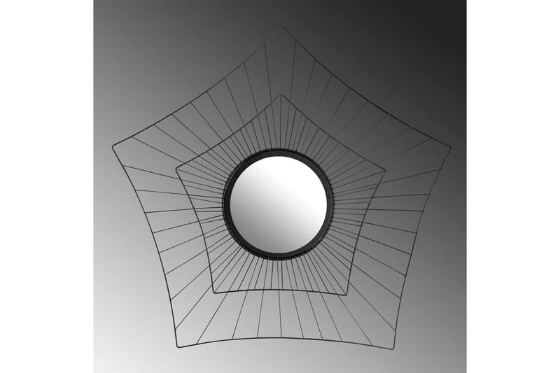 Star Spegel - Svart - Inredning - Speglar - Väggspegel