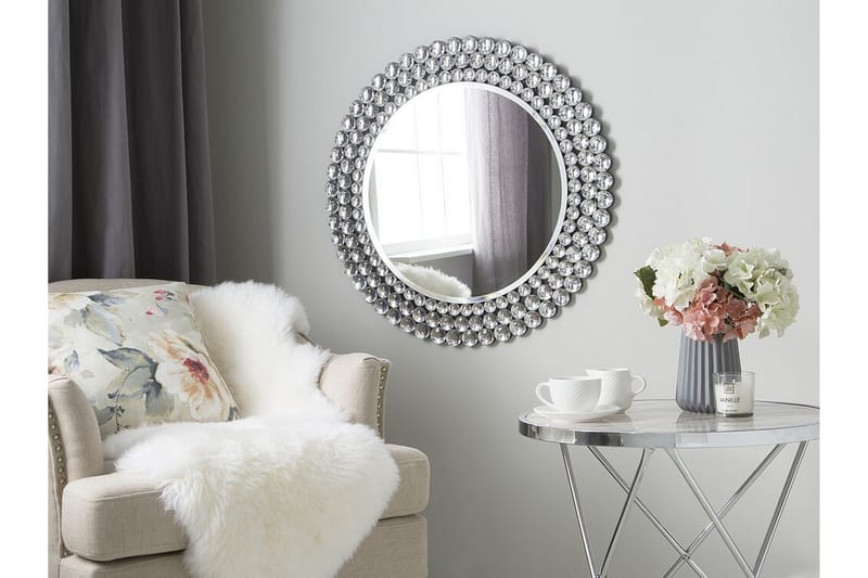 Stenay Spegel 70 cm - Silver - Väggspegel - Hallspegel