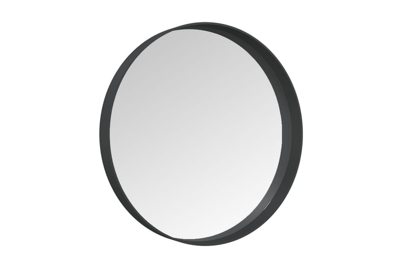 Väggspegel svart 30 cm - Svart - Väggspegel - Hallspegel