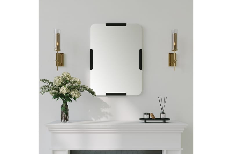 Taharoa Spegel 50 cm Rektangulär - Svart - Inredning - Speglar - Väggspegel