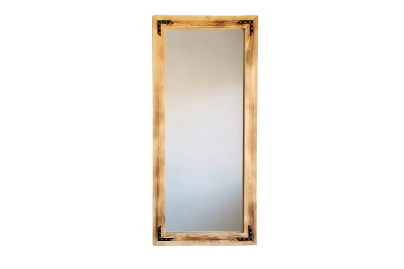 Tajahnae Dekorationsspegel 50 cm - Valnöt - Inredning - Speglar - Väggspegel