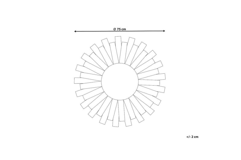 Väggspegel Tampico - Inredning - Speglar - Väggspegel